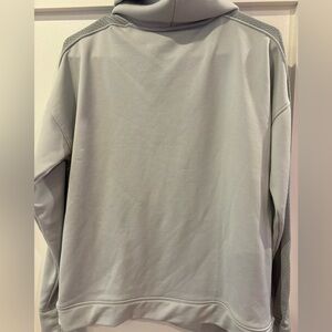 Under Armour women’s Light Gray Zip Up Sweater